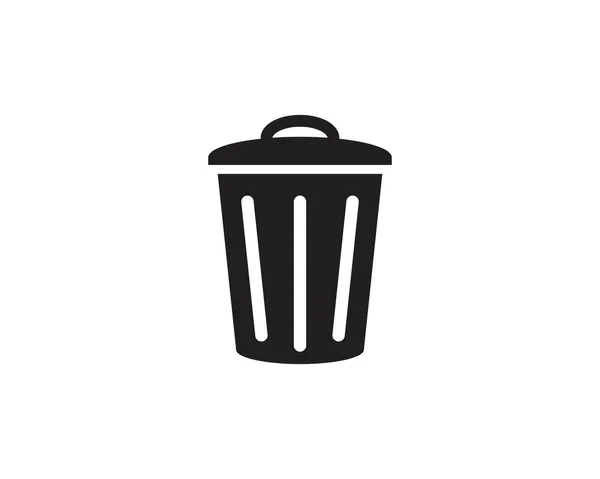Trash icons vector illustration — Stock Vector