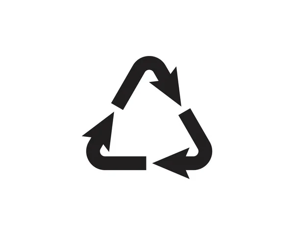 Recycle-Symbole Vektor-Illustration — Stockvektor