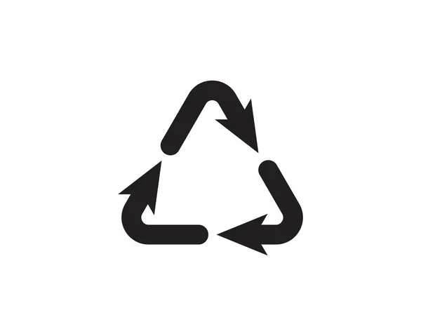 Recycle-Symbole Vektor-Illustration — Stockvektor