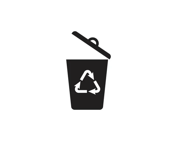 Trash Icons Vektor Illustration — Stockvektor
