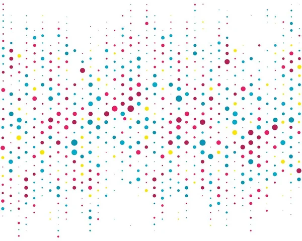 Dots vector background illustration — Stock Vector