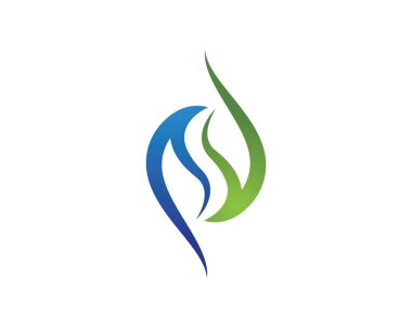 Su damlası vektör illüstrasyon tasarımı