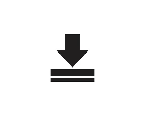 Stáhnout symbol vektoru ikon — Stockový vektor
