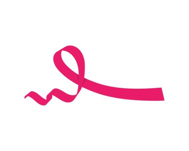 kırmızı kurdele vektör çizim