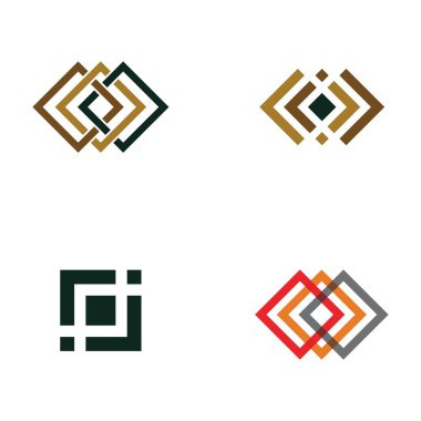 kare simge vektör illüstrasyonu