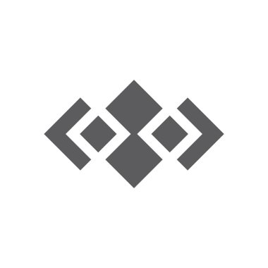 kare simge vektör illüstrasyonu