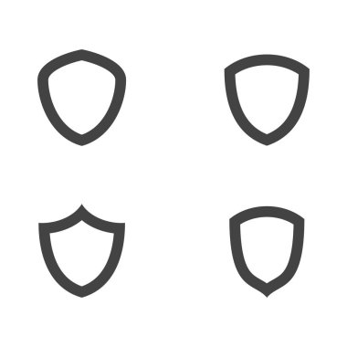 Kalkan vektör çizim tasarım