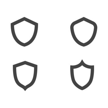 Kalkan vektör çizim tasarım