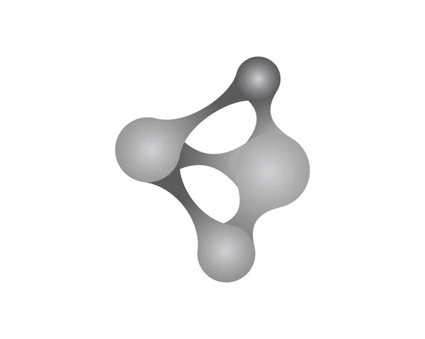 Meta Ball icône vectoriel design — Image vectorielle