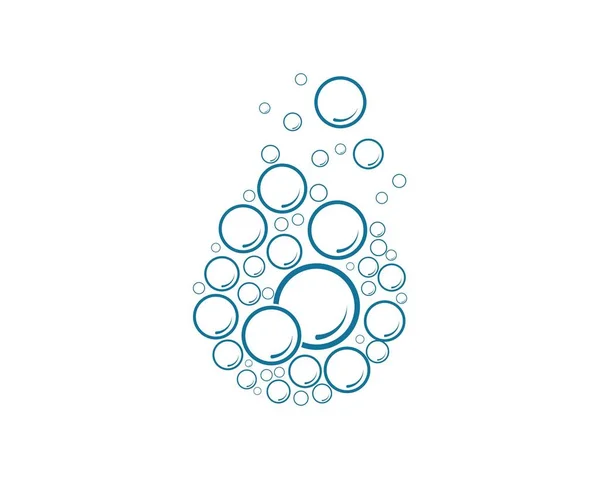 Burbuja vector de agua ilustración — Archivo Imágenes Vectoriales
