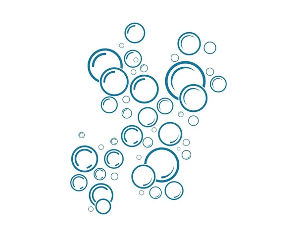 Bubble water vector illustration — Stock Vector