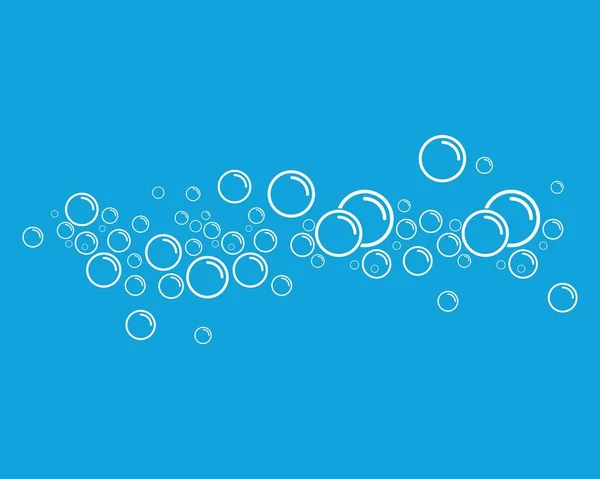Bubbla vatten vektor illustration — Stock vektor