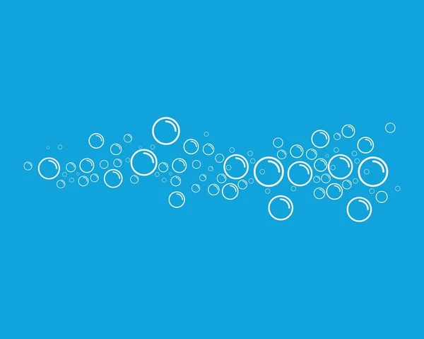 Bubbla vatten vektor illustration — Stock vektor
