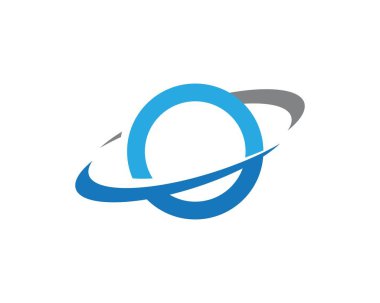 Planet globe simgesi vektör tasarımı