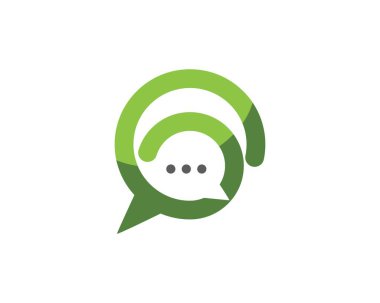 konuşma kabarcığı vektör çizimi