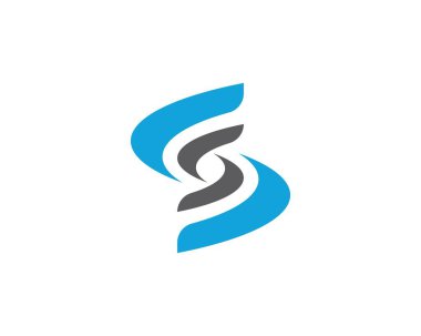 İş kurumsal S harfi logo