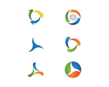 üçgen simge vektör tasarımı