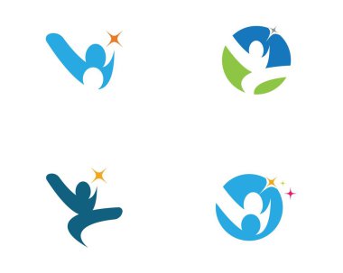 İnsan karakteri logo işareti