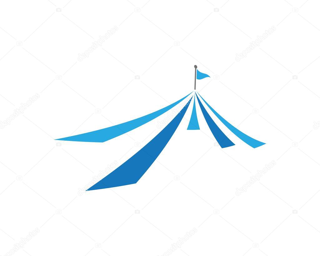 Circus vector illustration design logo emblems template