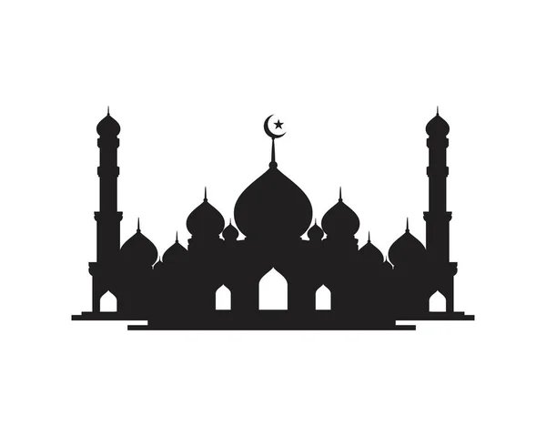 Moslem pictogram vector illustratie — Stockvector