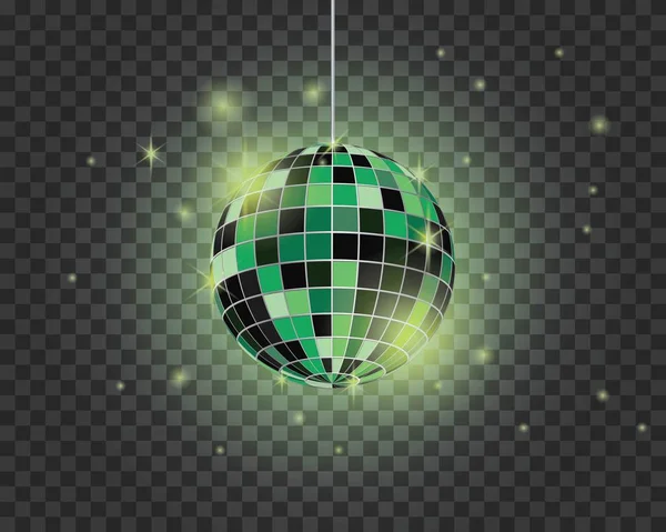 Ilustração do ícone do vetor de bola de disco —  Vetores de Stock