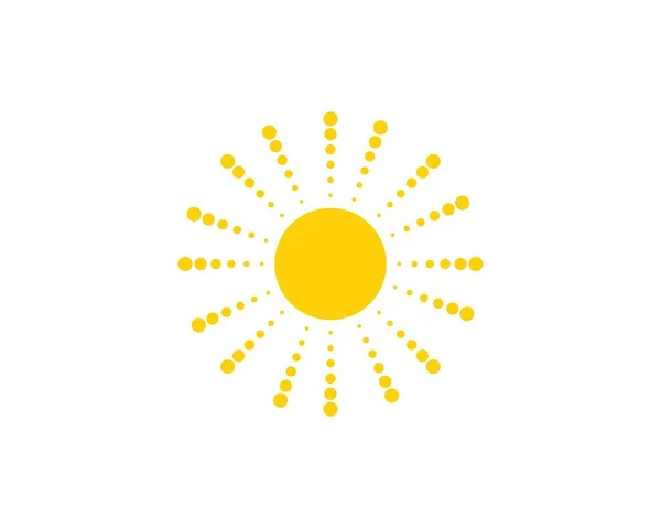 Sun Vector illustration Icon — Stock Vector