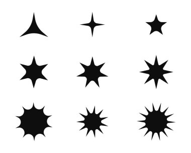 Yıldız simgesi şablonu