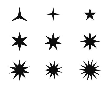 Yıldız simgesi şablonu