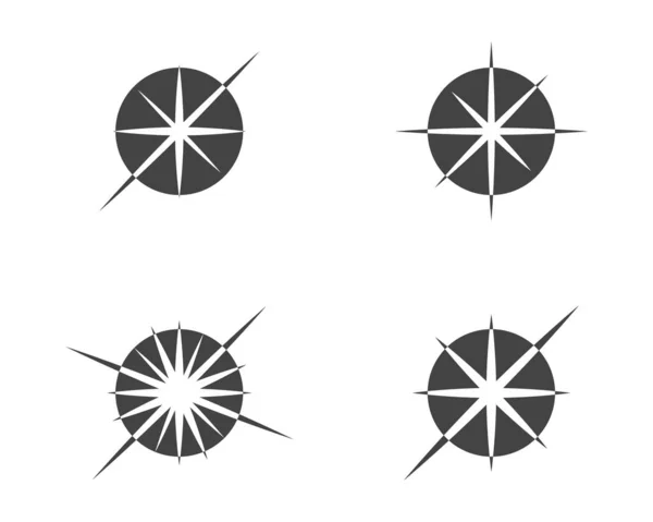 Plantilla icono estrella — Archivo Imágenes Vectoriales