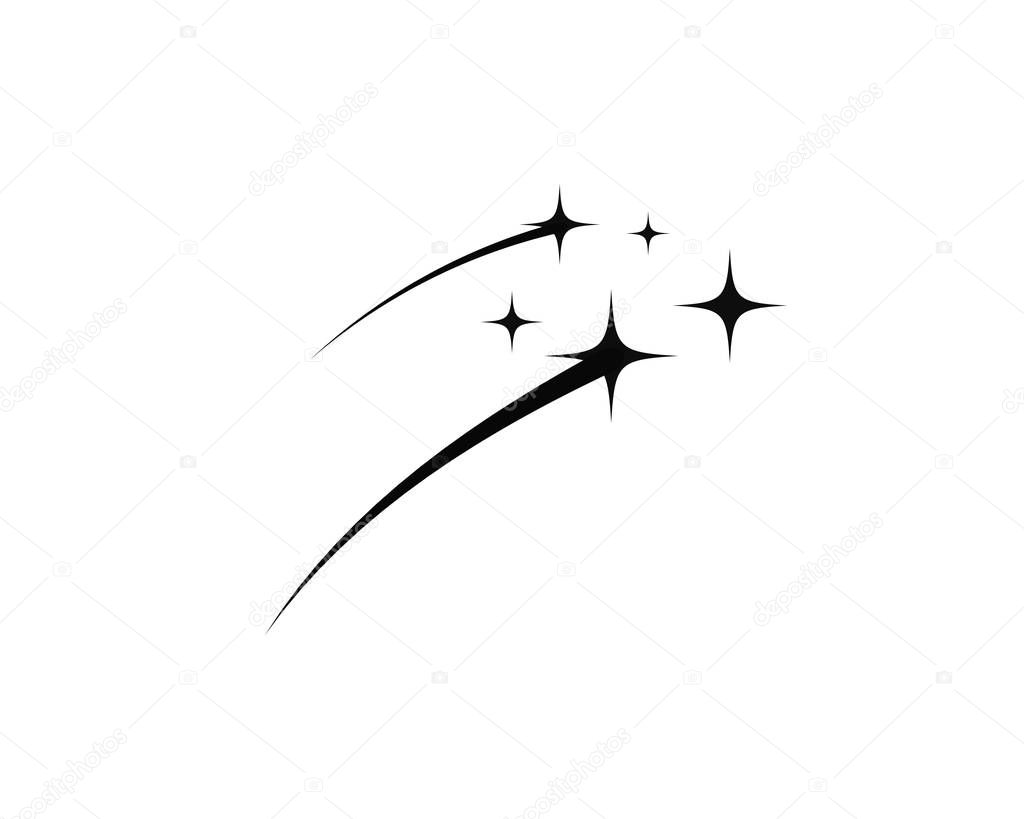Star icon Template vector illustration design