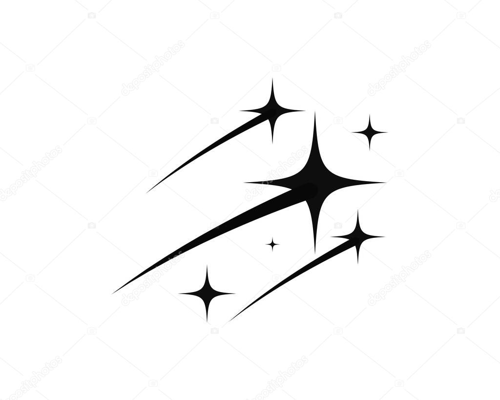 Star icon Template vector illustration design