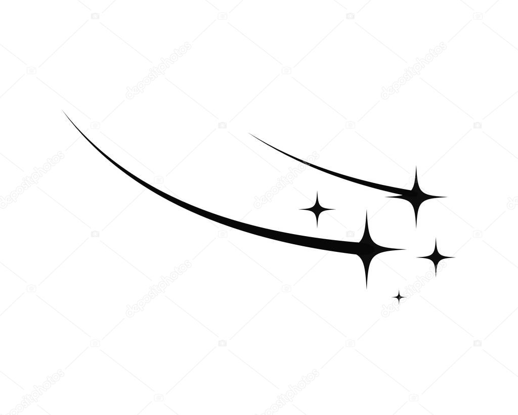 Star icon Template vector illustration design