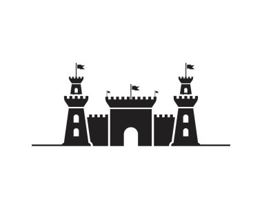 kale vektör illüstrasyon simgesi