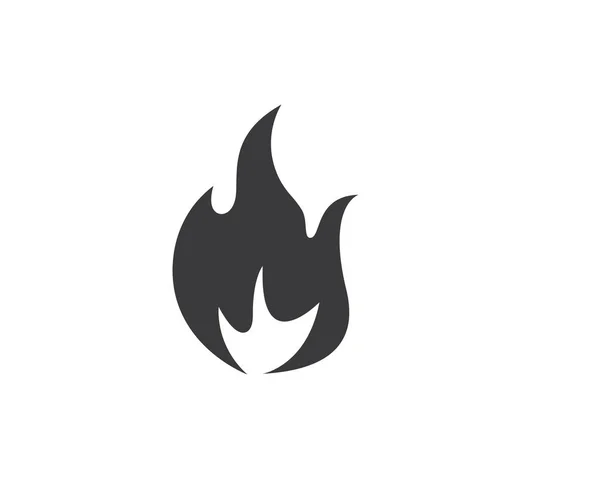 Návrh vektorové ikony požáru — Stockový vektor