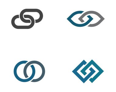 İş kurumsal soyut birlik vektör logosu