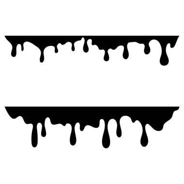 mürekkep damla Vektör simgesi tasarımı