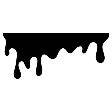 mürekkep damla Vektör simgesi tasarımı