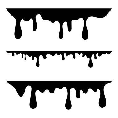 mürekkep damla Vektör simgesi tasarımı