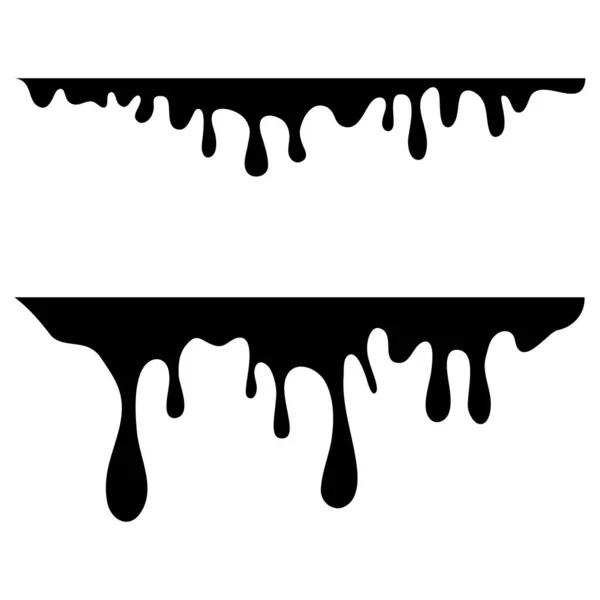 Desain ikon vektor ink drop - Stok Vektor