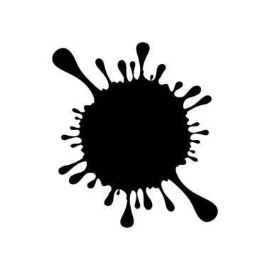 mürekkep damla Vektör simgesi tasarımı