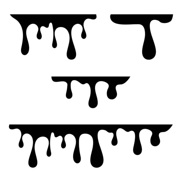 Gota de tinta Vector icono de diseño — Vector de stock
