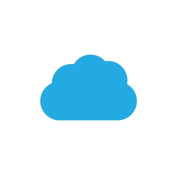 Nube plantilla vector — Vector de stock