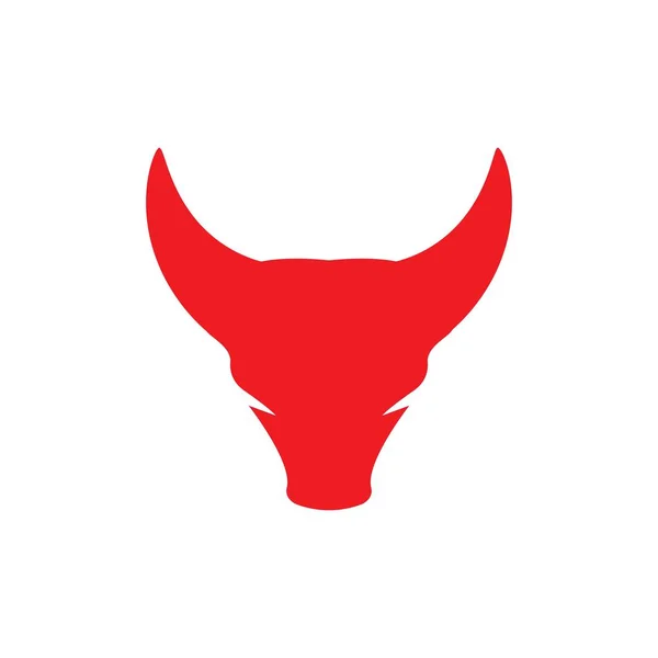 Taurus logó Sablon vektor ikon illusztráció tervezés — Stock Vector
