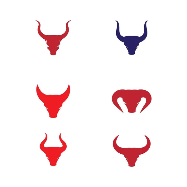 Taurus Logo Sjabloon vector pictogram illustratie ontwerp — Stockvector