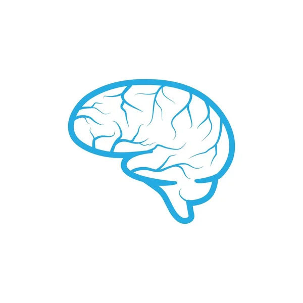 Illustration vectorielle du cerveau santé — Image vectorielle