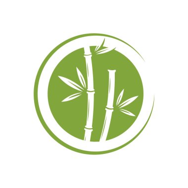 Bambu vektör simge illüstrasyon