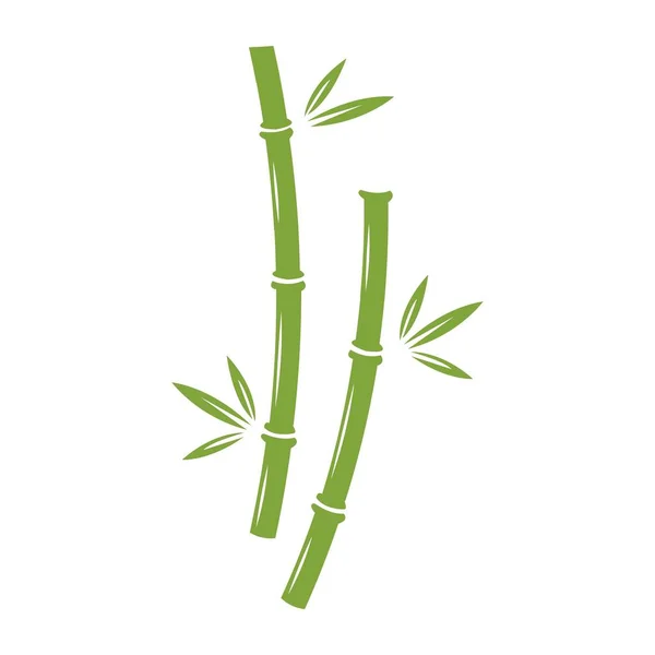 Ilustração do ícone do vetor de bambu — Vetor de Stock