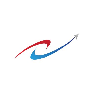 Daha hızlı Logo şablon vektör simgesi