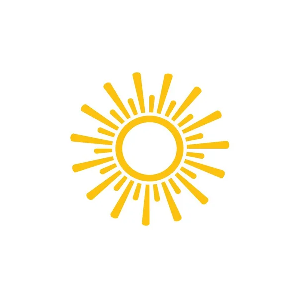 Иконка Sun Vector — стоковый вектор