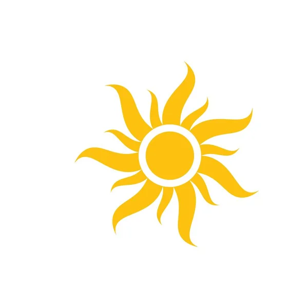 Sonnenvektor Illustration Symbol — Stockvektor
